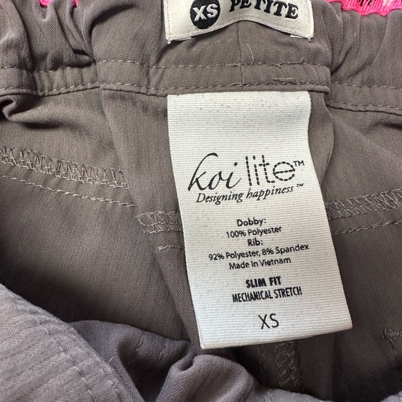 Koi Lite Scrub Set XS Gray - Picture 5 of 8